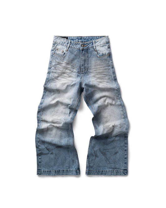 VL FLARE PANT DIRTYWASHED