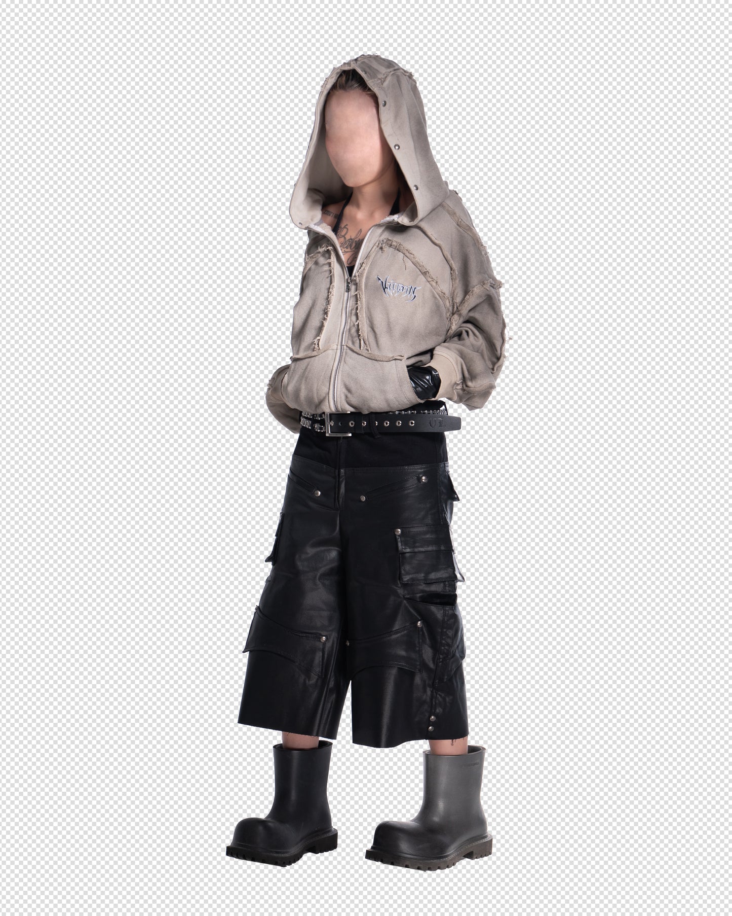 VL LEATHER CARGO JORT