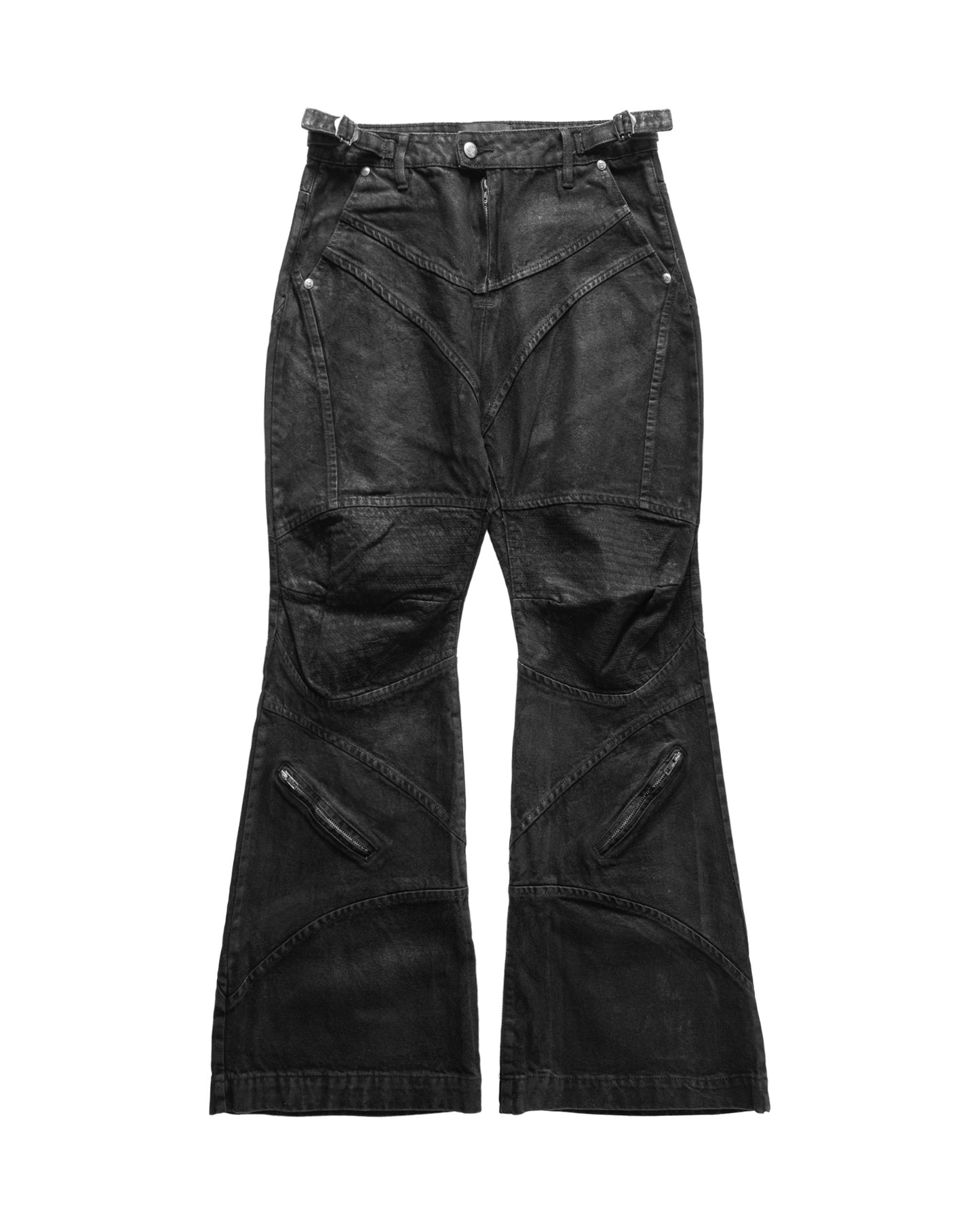 VL "SHE SLEEP" BIKER DENIM PANTS