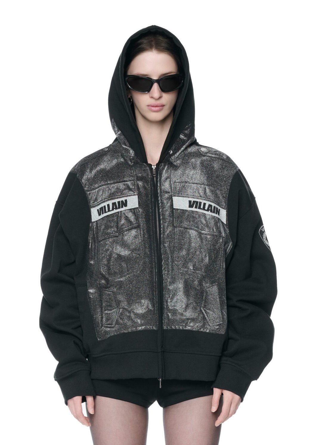 VL BITMAP ZIP UP HOODIE