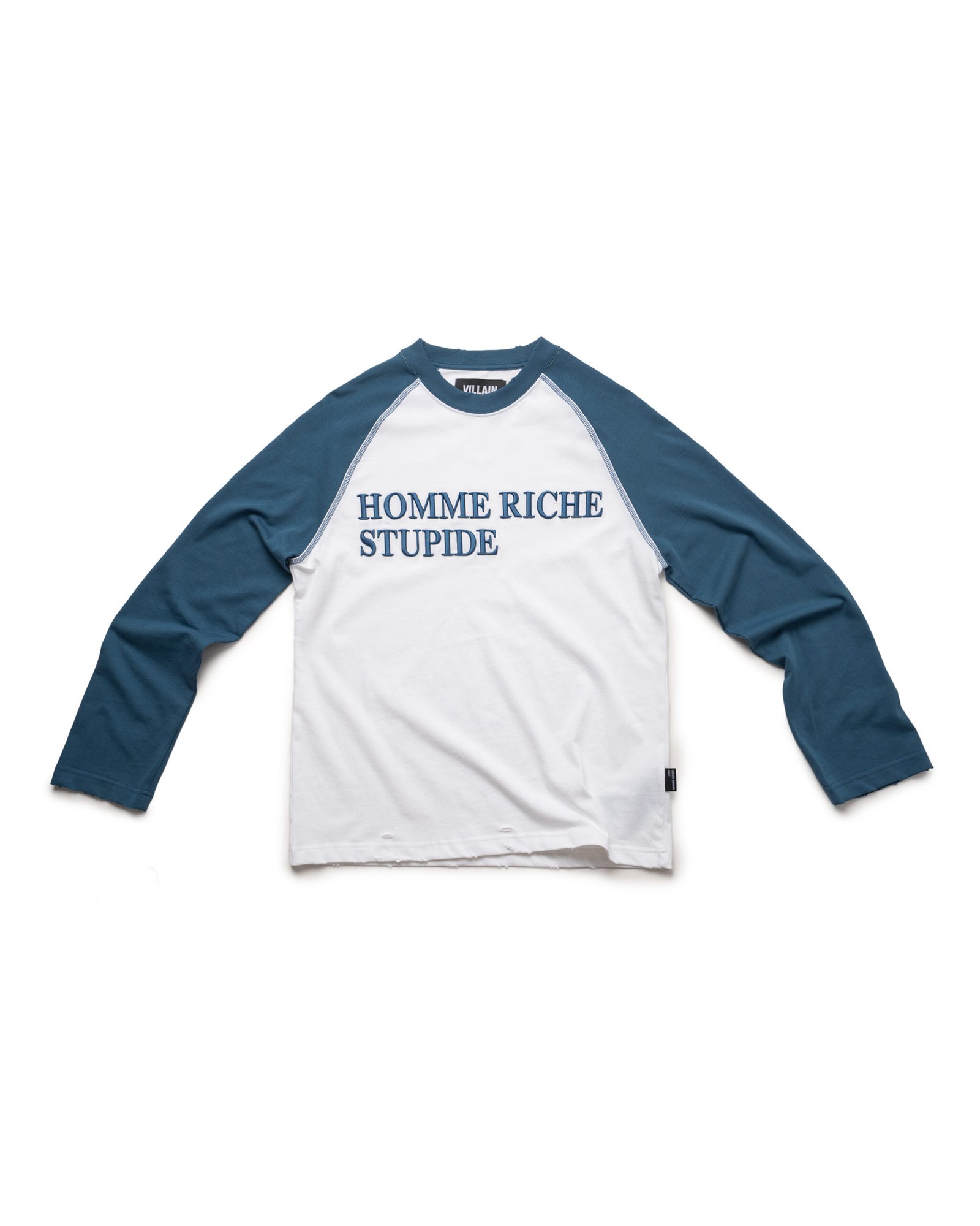 VL RICHE STUPIDE RAGLAN LONGSLEEVE - NAVY