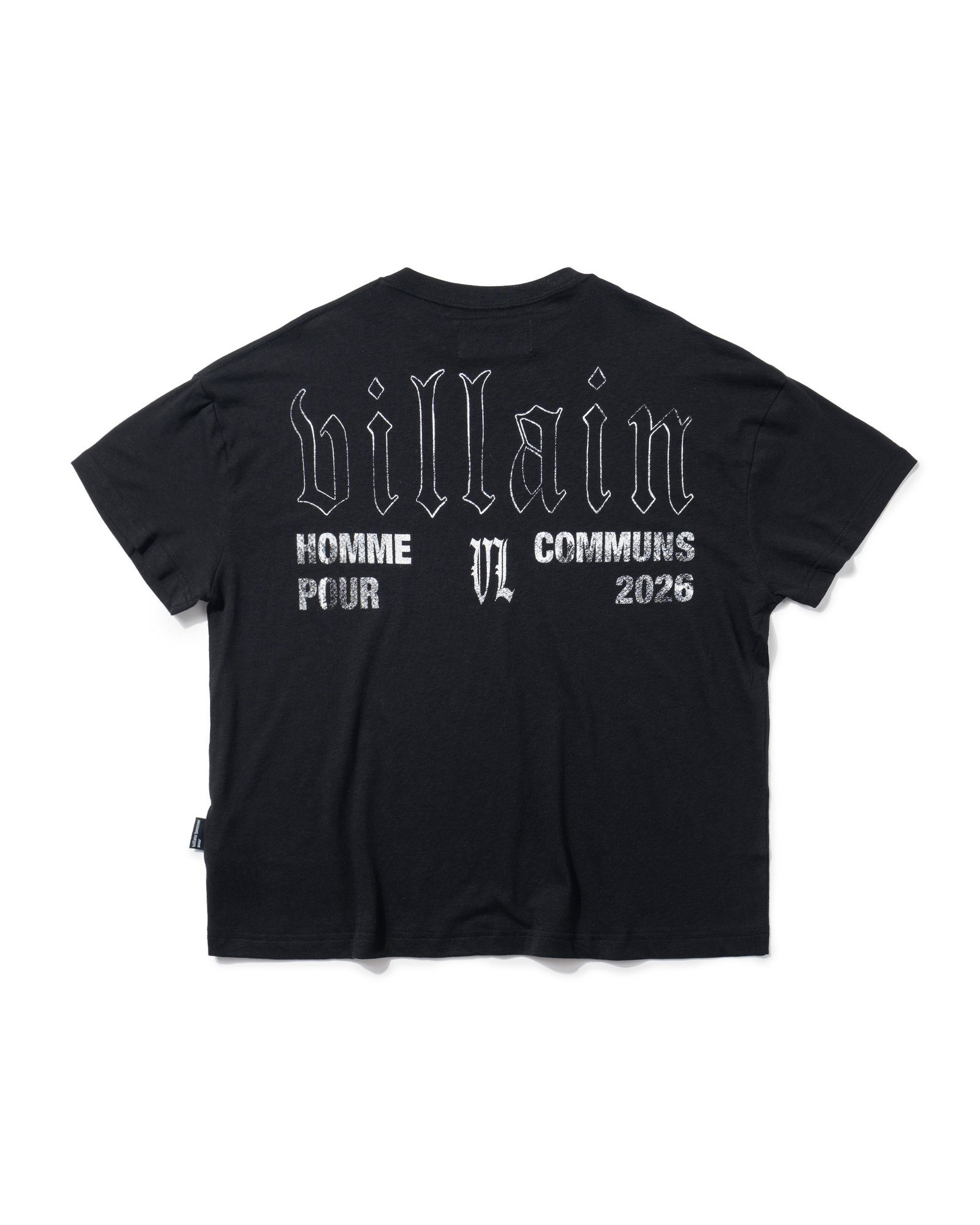 VL HOMME POUR TSHIRT - BLACK